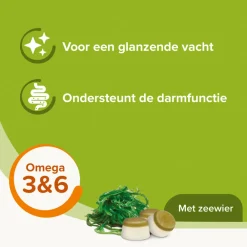 Snacks<Beaphar Schapenvet Bonbons Mini Zeewier 245 gr