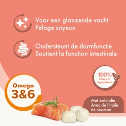 Snacks<Beaphar Schapenvet Bonbons Mini Zalm 245 gr