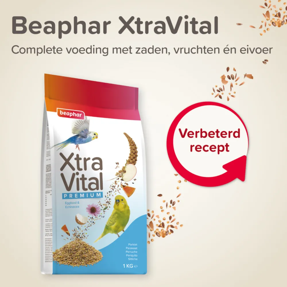 XtraVital Parkiet 1 kg Droogvoer & Zaden