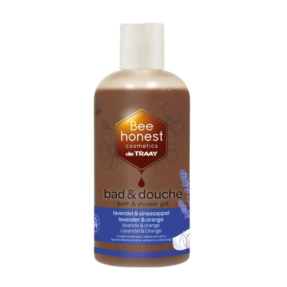 Bad & Douche<Bee Honest Bad & Douche Lavendel & Sinaasappel 500 ml
