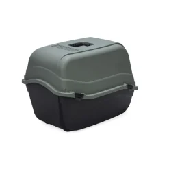 New Kattenbak Romeo Maxi Eco Groen - Zwart 65 cm Kattenbakken & Toebehoren