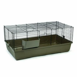 Kooien &amp; Hokken|Vogels En Tuindieren&lt;Beeztees Konijnenkooi Baldo Mokka 100 cm