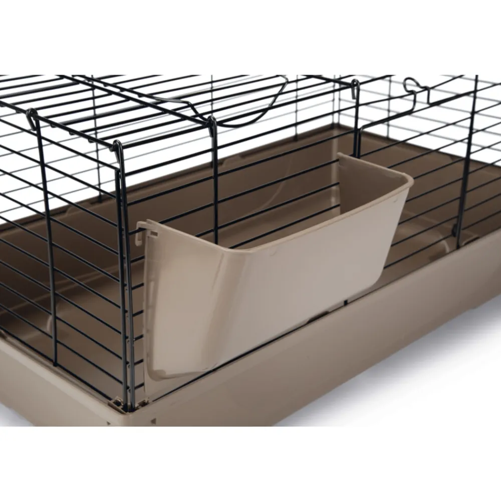 Kooien & Hokken|Vogels En Tuindieren<Beeztees Konijnenkooi Baldo Mokka 100 cm