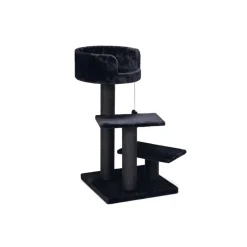 Krabpalen & Meubels<Beeztees Krabmeubel Serpa Figo Zwart 50 x 50 x 92 cm