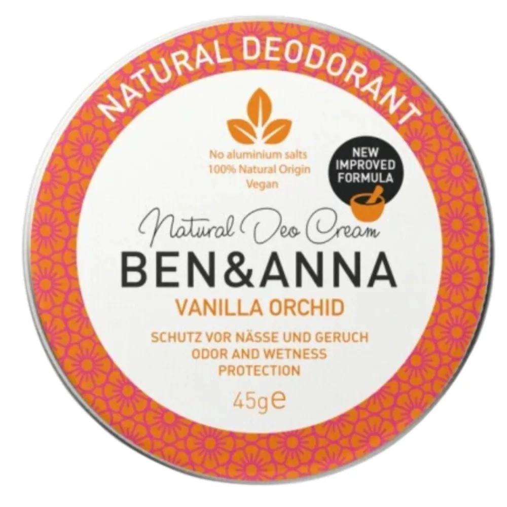 Deodorant<Ben & Anna Deodorant Créme Vanilla Orchid 45 gr