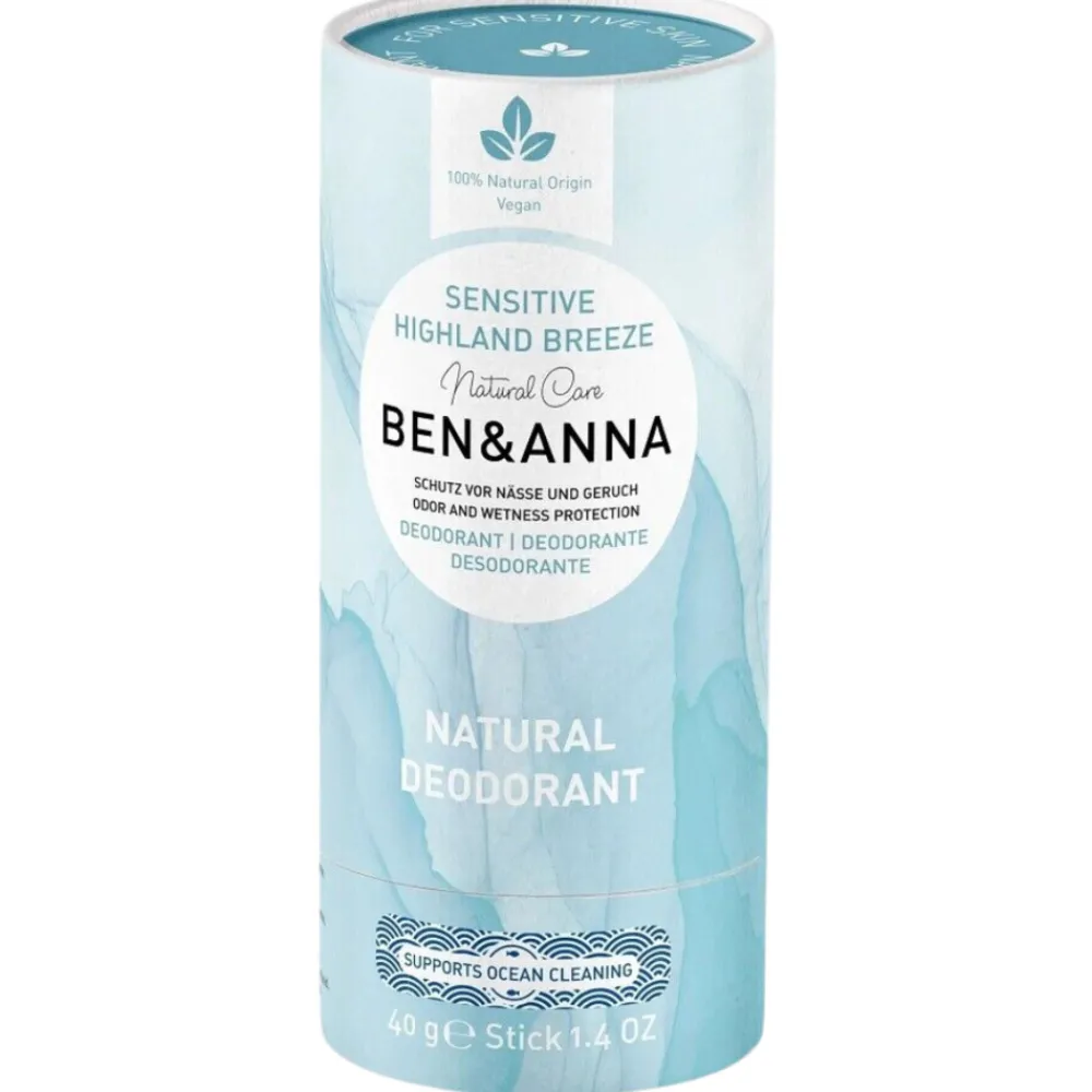 Deodorant<Ben & Anna Deostick Sensitive Highland Breeze 40 gr