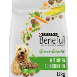 Hondenvoer<Beneful Gezond Gewicht Kip - Groenten 12 kg