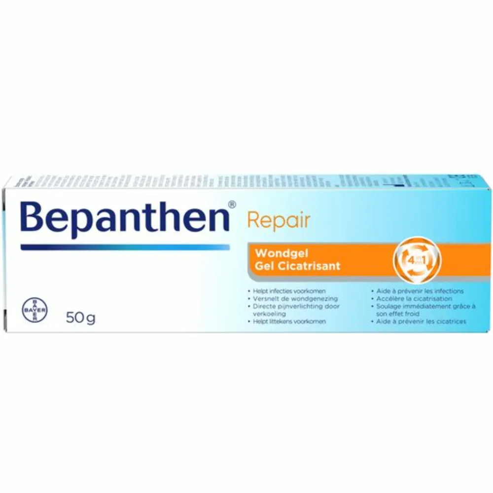 Wondverzorging|Desinfectie<Bepanthen Repair Wondgel 50 gr
