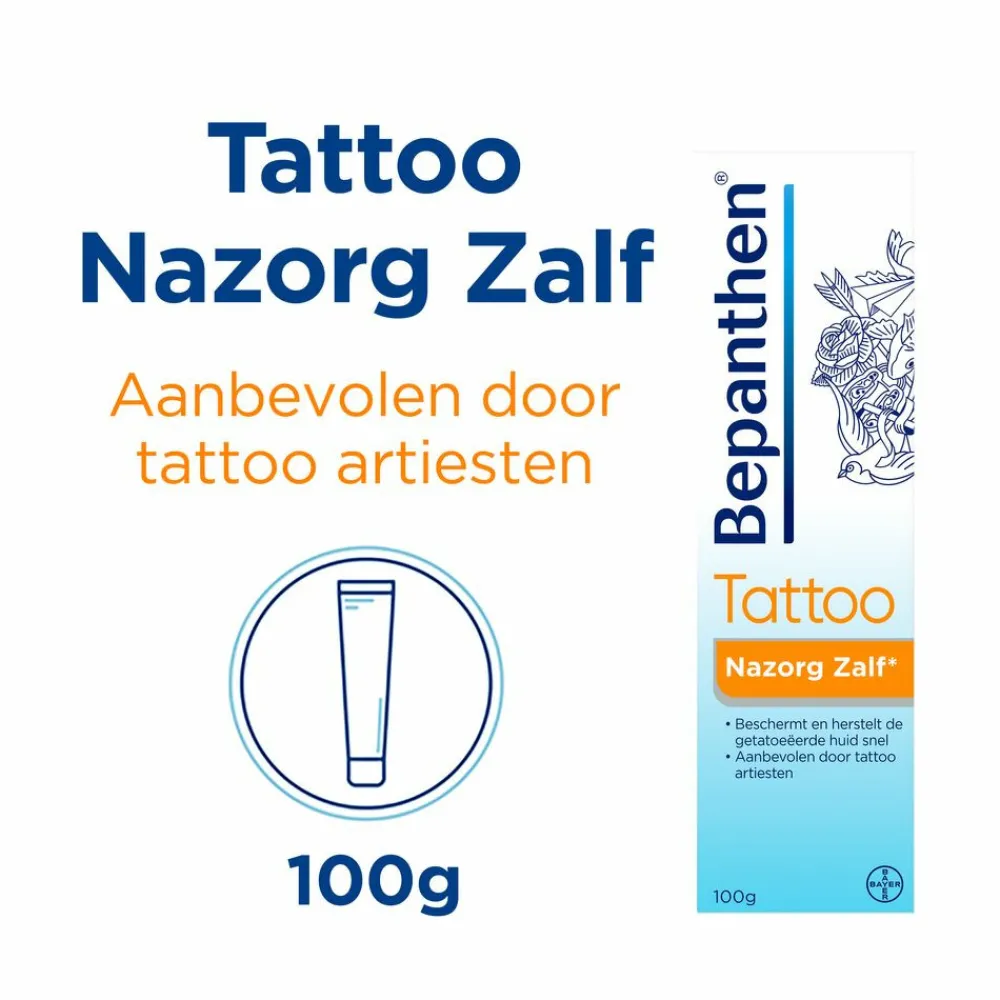 New Tattoo Nazorg Zalf 100 gr Huidverzorging