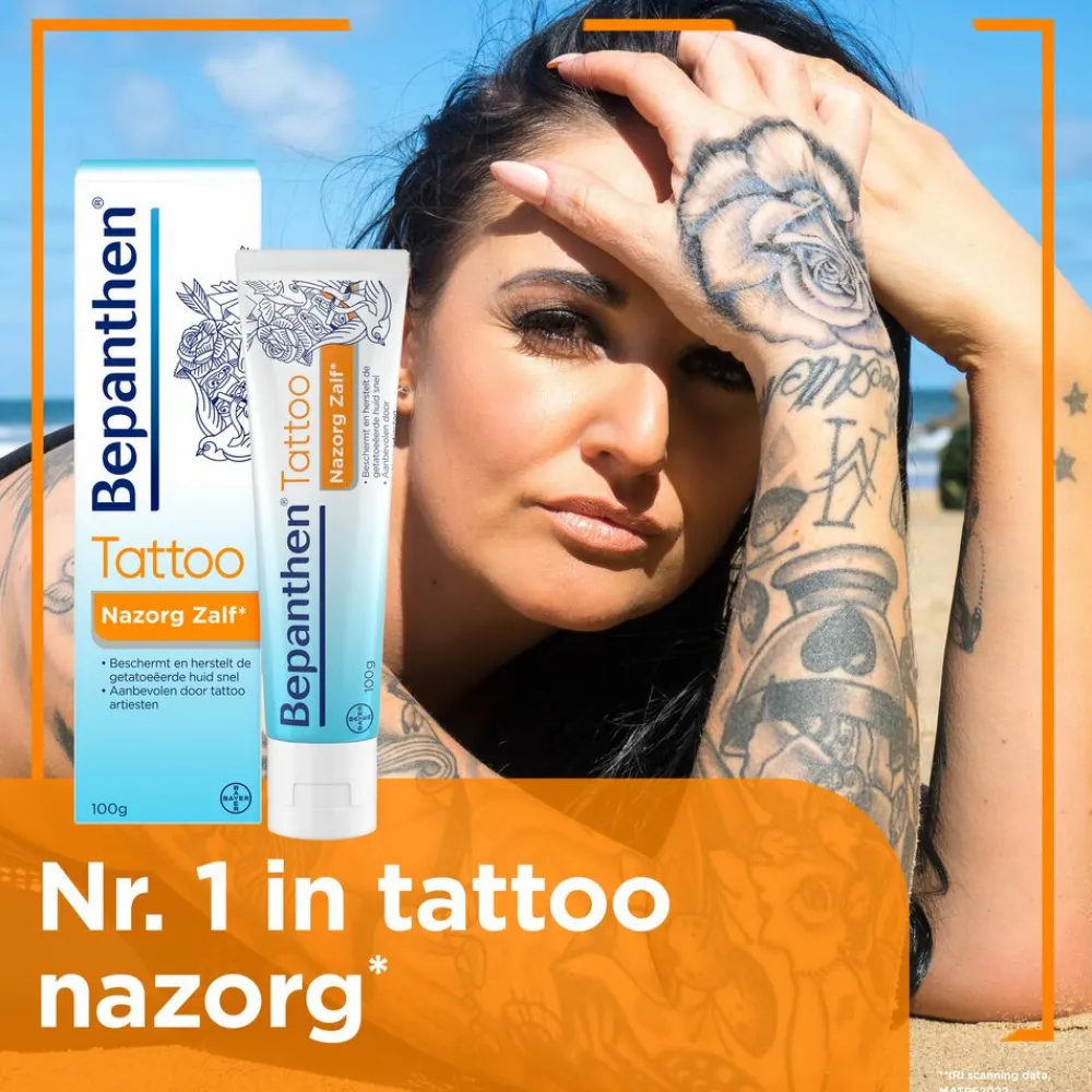 New Tattoo Nazorg Zalf 100 gr Huidverzorging