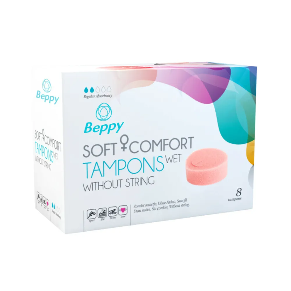 Tampons Soft + Comfort Wet 8 stuks^Beppy