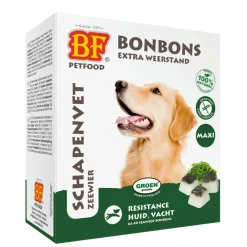 Snacks<BF Petfood Schapenvet Bonbons Zeewier 40 stuks