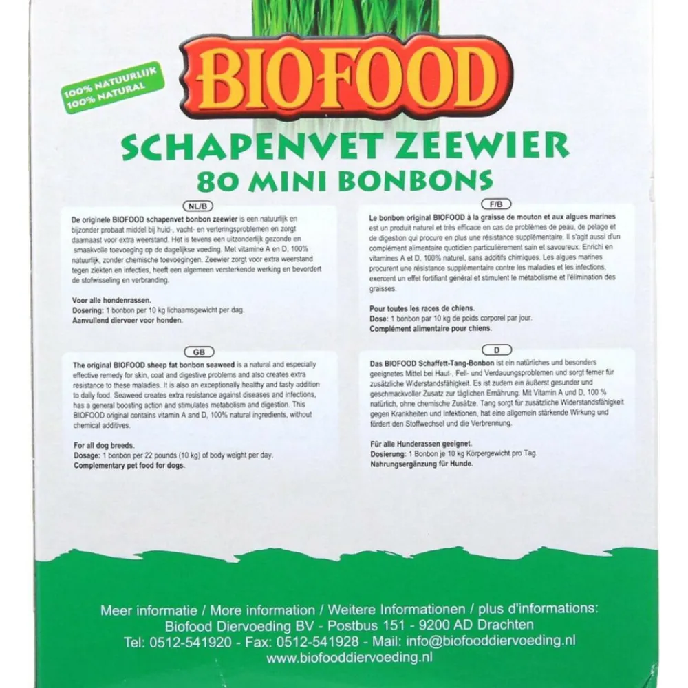 Sale Schapenvet Mini Bonbons Zeewier 80 stuks Snacks