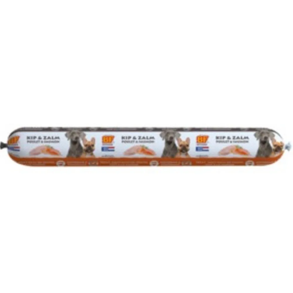 Hondenvoer<BF Petfood Vleesvoeding Zalm 800 gr