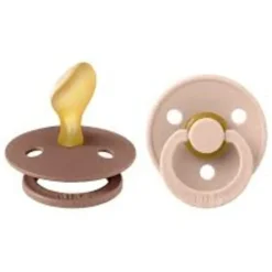 Flessen & Spenen<Bibs Fopspeen Anatomisch Maat 2 6-18 mnd Woodchuck Blush 2 stuks