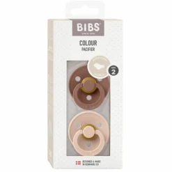 Flessen & Spenen<Bibs Fopspeen Anatomisch Maat 2 6-18 mnd Woodchuck Blush 2 stuks