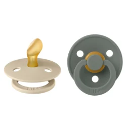 Fopspeen Anatomisch Maat 2 6-18 mnd Vanilla Pine 2 stuks^Bibs Hot