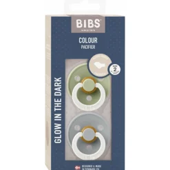 Fopspeen Anatomisch Maat 2 6-18 mnd Glow Sage Cloud 2 stuks^Bibs Best