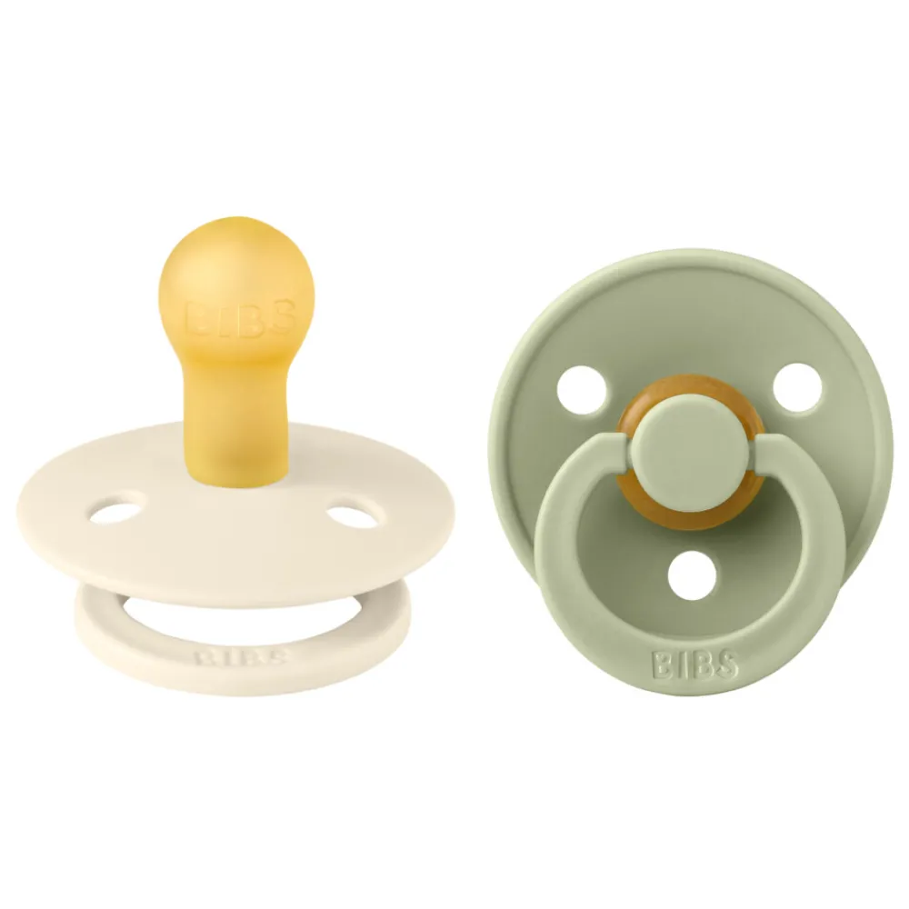 Best Fopspeen Maat 1 0-6 mnd Sage Ivory 2 stuks Kraamcadeaus|Flessen & Spenen