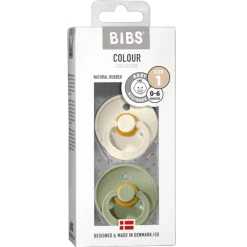 Best Fopspeen Maat 1 0-6 mnd Sage Ivory 2 stuks Kraamcadeaus|Flessen & Spenen