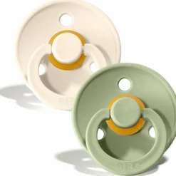 Best Fopspeen Maat 1 0-6 mnd Sage Ivory 2 stuks Kraamcadeaus|Flessen & Spenen
