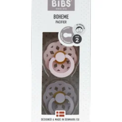 New Fopspeen Maat 2 6-18 mnd Blossom Dusky Lilac 2 stuks Flessen & Spenen