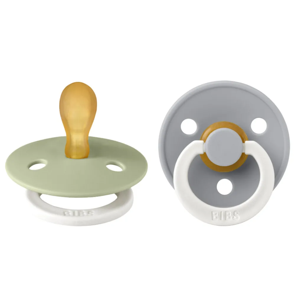 Clearance Fopspeen Symmetric Maat 1 0-6 mnd Glow Sage Cloud 2 stuks Flessen & Spenen