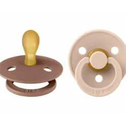 Best Fopspeen Symmetric Maat 2 6-18 mnd Woodchuck Blush 2 stuks Flessen & Spenen