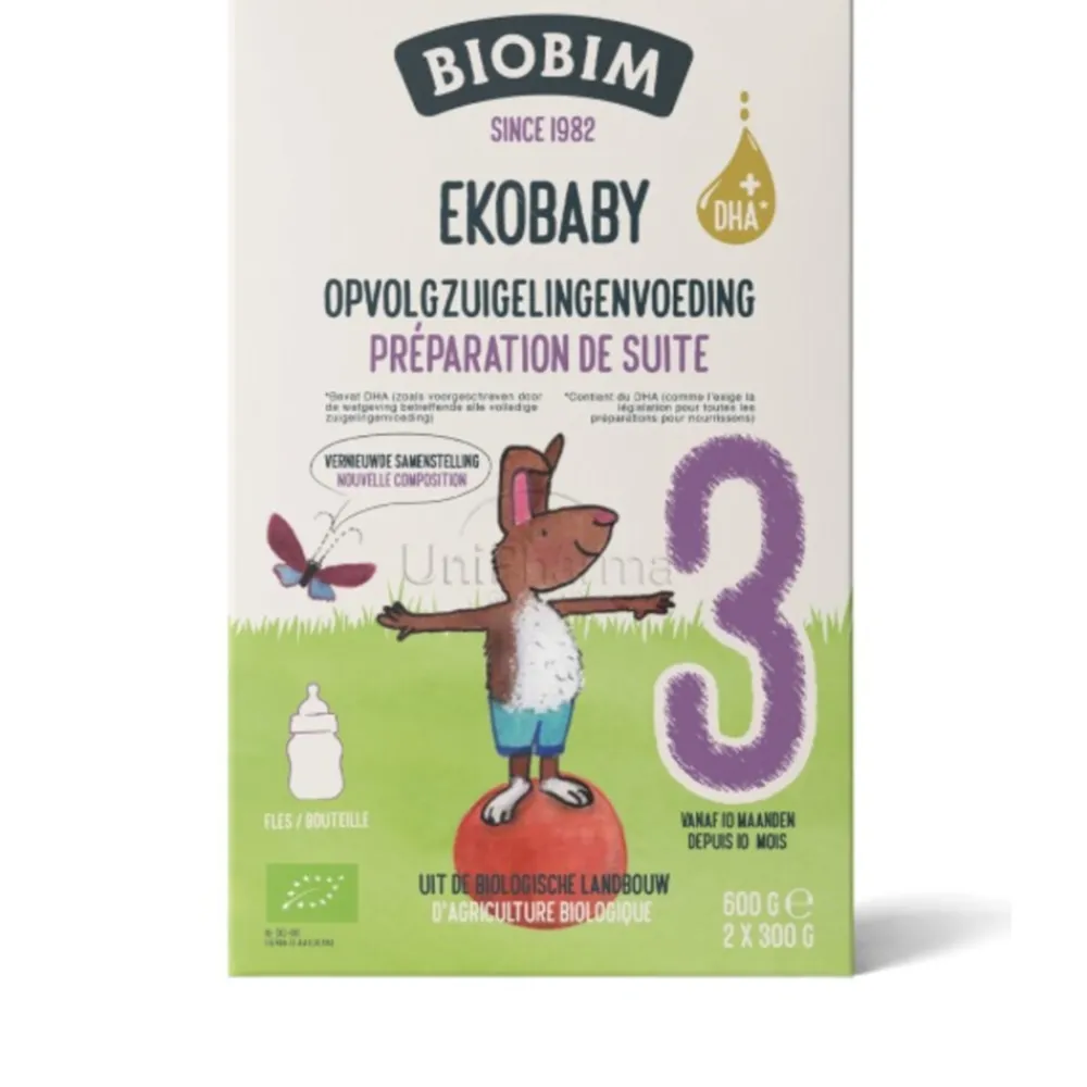 Baby & Peutervoeding<Biobim Zuigelingenvoeding 10+ mnd Ekobaby 3 600 gr