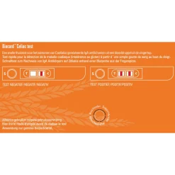 Coeliakie Gluten Overgevoeligheid Test^Biocard