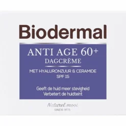 Dagcrème Anti-Age 60+ 50 ml^Biodermal Hot