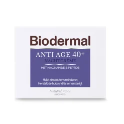 Dag- & Nachtcrème<Biodermal Nachtcreme Anti Age 40+ 50 ml