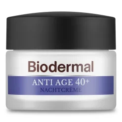 Dag- & Nachtcrème<Biodermal Nachtcreme Anti Age 40+ 50 ml