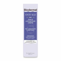 Oogcrème<Biodermal Oog & Lip Contour crème Anti Age 15 ml