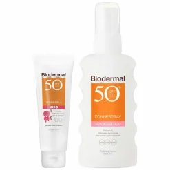 SPF50 Familie Zonnebescherming Pakket^Biodermal Best