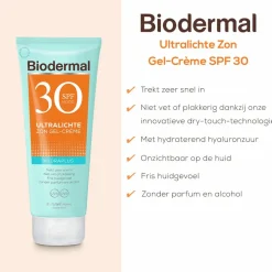 Zonbescherming<Biodermal Sun Body Gel Cream SPF 30 200 ml
