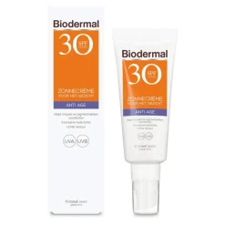 Zonbescherming<Biodermal Zonnecrème Gezicht Anti Age SPF 30 40 ml