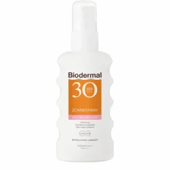 Zonnespray Gevoelige Huid SPF 30 175 ml^Biodermal Clearance