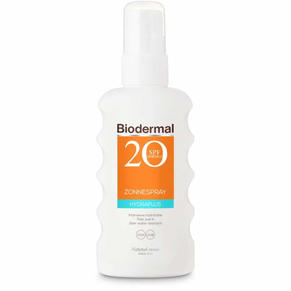 Zonnespray Hydraplus SPF 20 175 ml^Biodermal Online