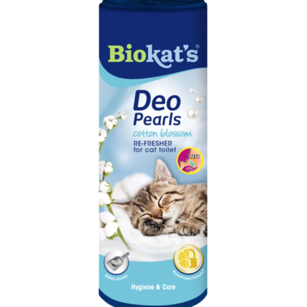 New Biokat's Deo Pearls Cotton Blossom 700 gr Kattenbakken & Toebehoren