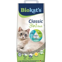 Discount Biokat's Kattenbakvulling Classic Fresh 3-in-1 10 liter Kattenbakvulling