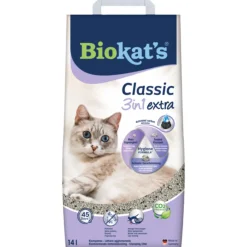 Kattenbakvulling<Biokats Biokat's Kattenbakvulling Classic 3-in-1 Extra 14 liter