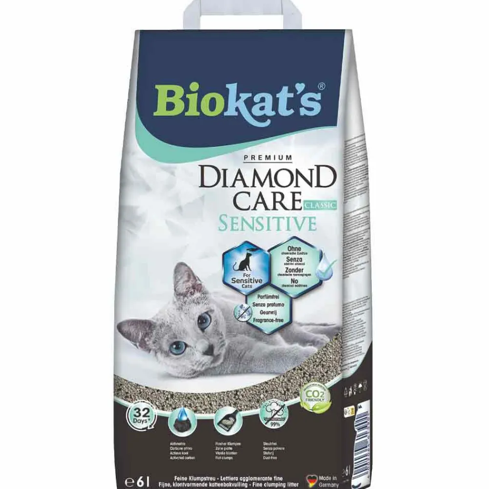 Biokat's Kattenbakvulling Diamond Care Sensitive 6 liter^Biokats