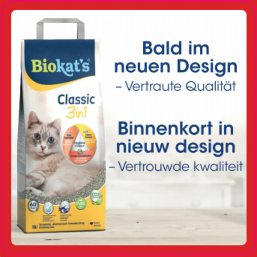 Discount Biokat's Kattenbakvulling Classic 10 liter Kattenbakvulling