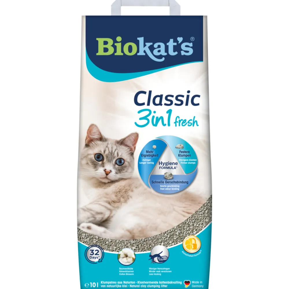 Biokat's Kattenbakvulling Classic Fresh Cotton Blossom 10 liter^Biokats Best