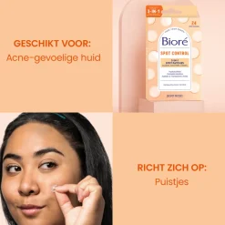 Reiniging<Bioré 3-in-1 Anti Spot Patches 24 stuks