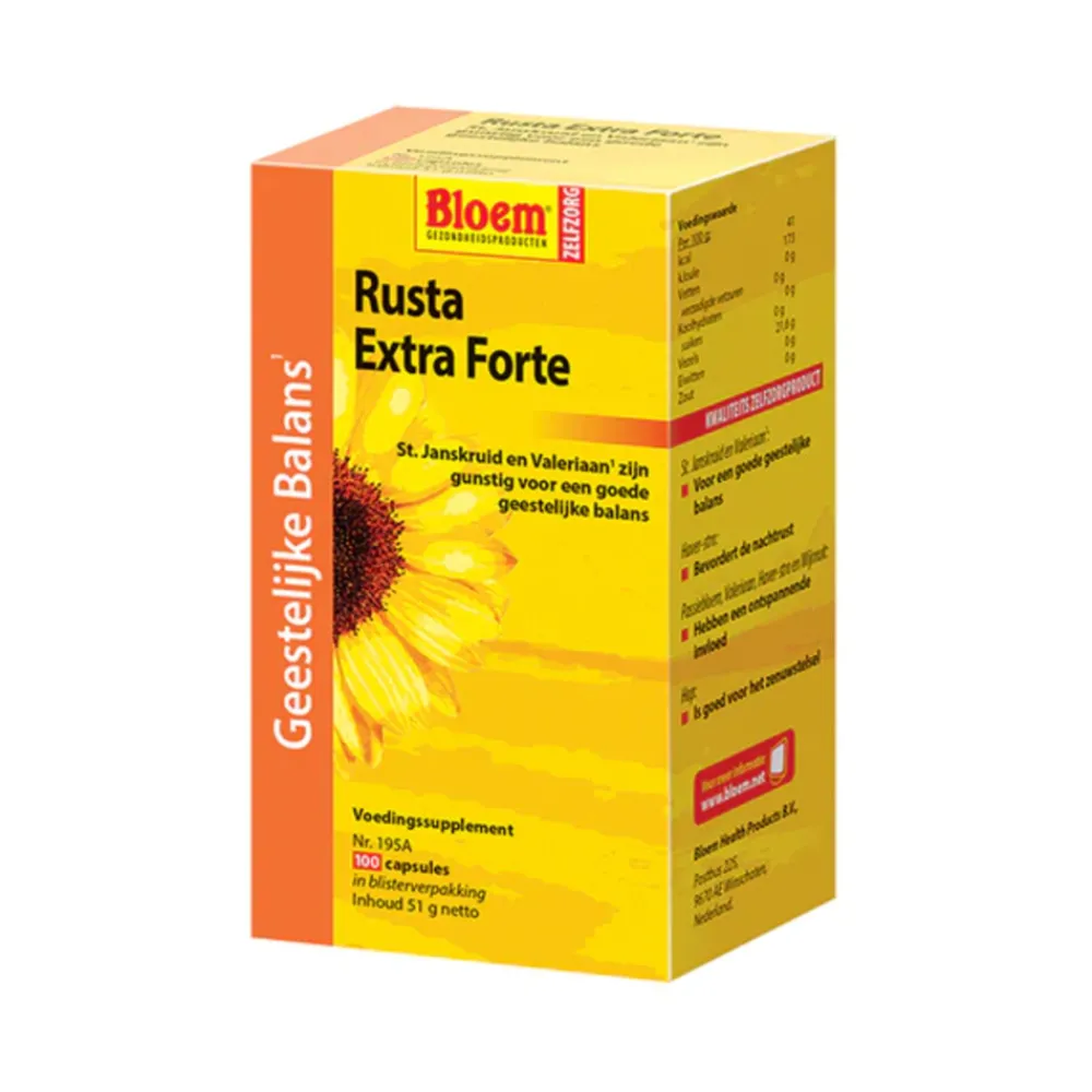 Outlet Ruval Extra Forte met St Janskruid 100 capsules Rustgevend & Slapen