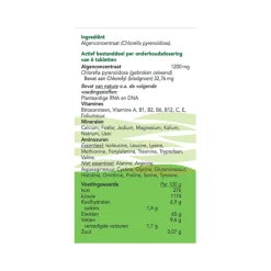 Vital Green Chlorella 1000 tabletten^Bloem Online