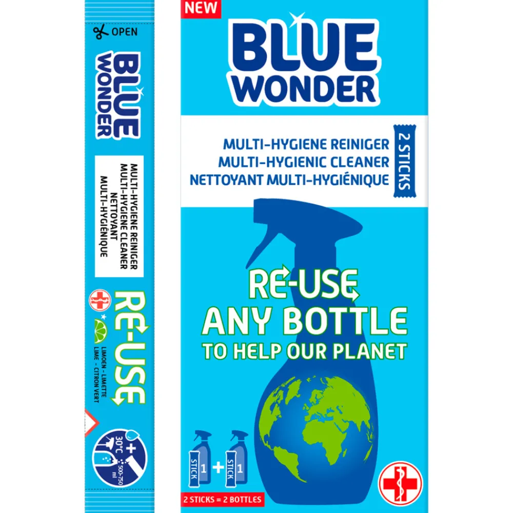 Herbruikbare Sticks Multi-Hygiene 2 stuks^Blue Wonder