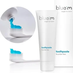 Tandpasta Fluoride Vrij 75 ml^Bluem New
